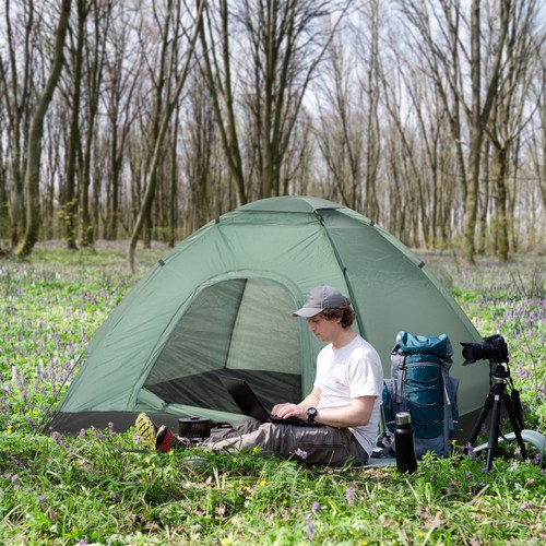 Outsunny kuppelzelt für - für, 2