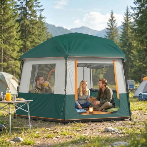 Campingzelt für personen - campingzelt,