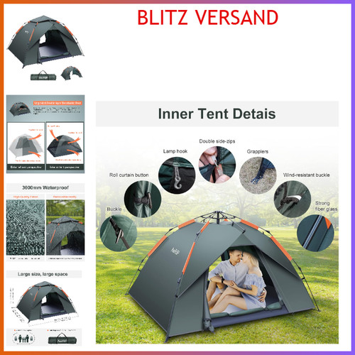 Camping zelt kuppelzelt 3 - camping,
