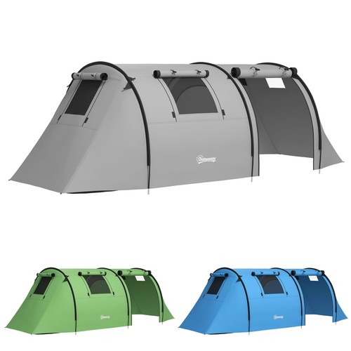 Outsunny campingzelt für 4 - campingzelt,