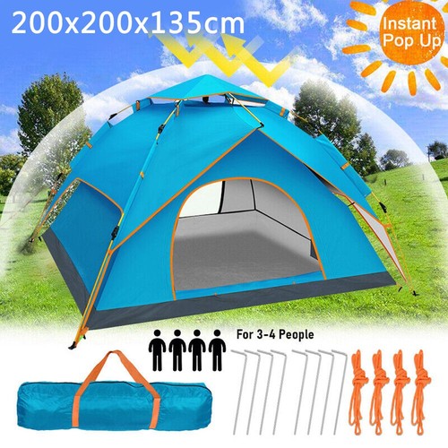 Zelt personen campingzelt - 3-4,