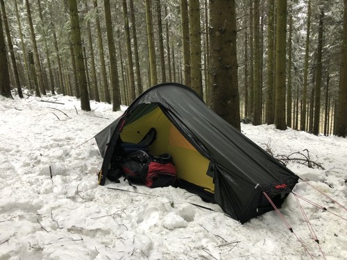 Hilleberg akto personen zelt - 1-personen,